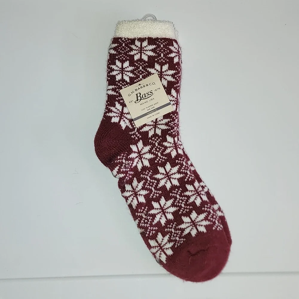 GH Bass cozy Slipper socks. - Picture 1 of 4